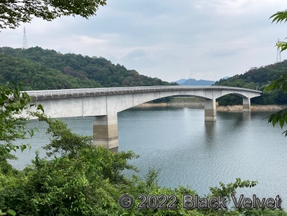 翠明湖と翠大橋