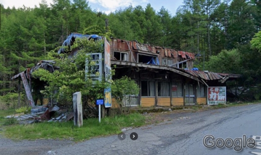 和田峠の廃墟