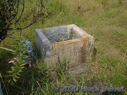 成合寺跡に残る井戸